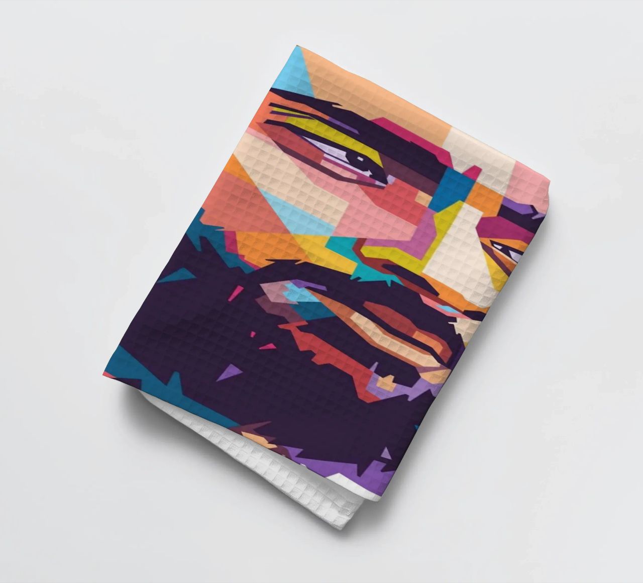 Nipsey Hussle Pop-Art-Porträt Geschirrtuch von Hantamrata