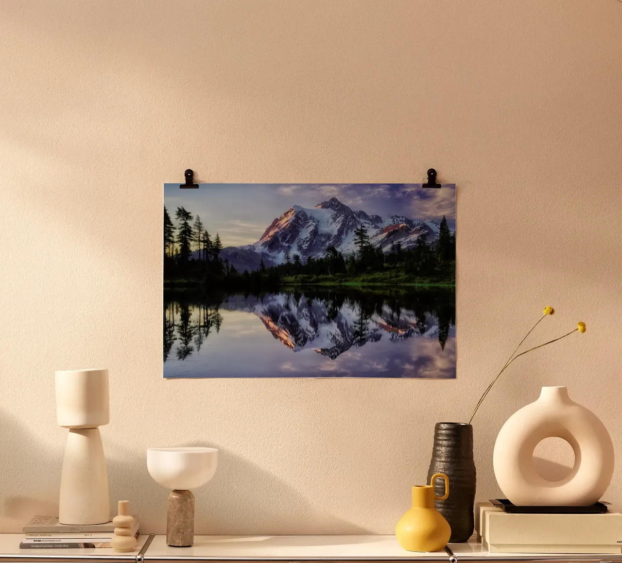 Sunrise on Mount Shuksan - James K. Papp poster da Pictufy