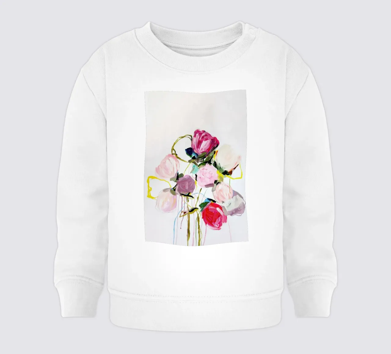 Bloom 0709 baby sweatshirt by Leigh Viner