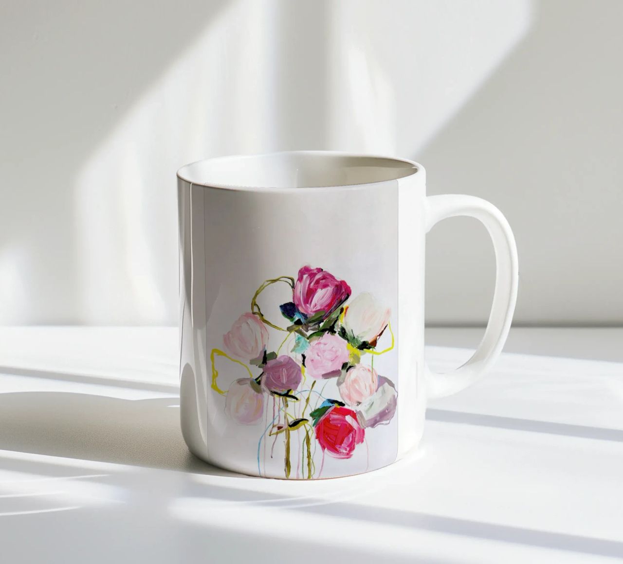 Bloom 0709 tazza in ceramica da Leigh Viner