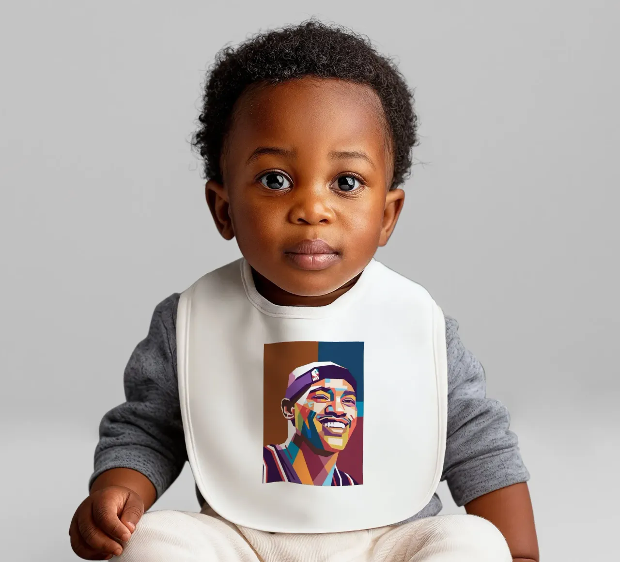 Ritratto pop art di Vince Carter bavaglino da Hantamrata