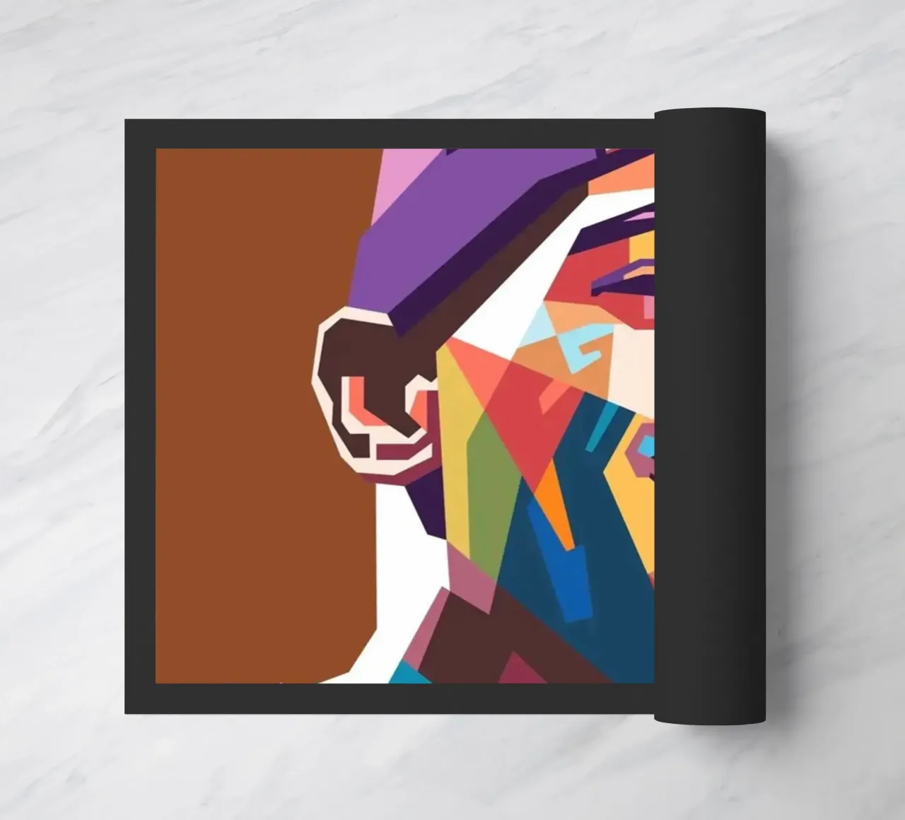 Ritratto pop art di Vince Carter zerbino da Hantamrata