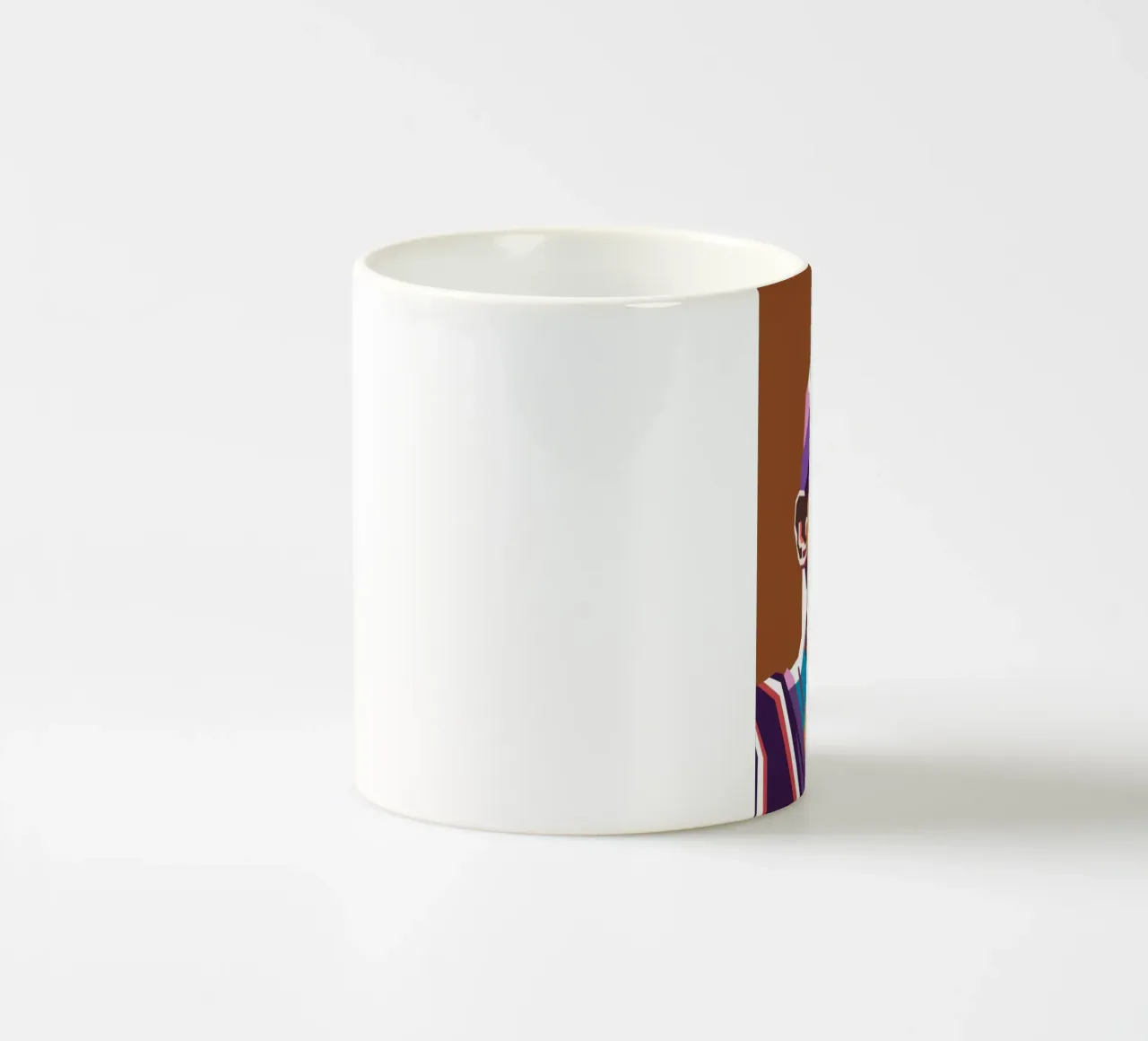 Ritratto pop art di Vince Carter tazza in ceramica da Hantamrata