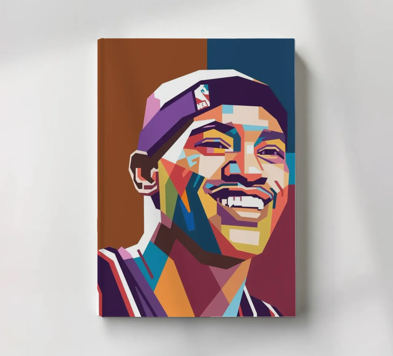 Vince Carter pop art portrait notebook by Hantamrata