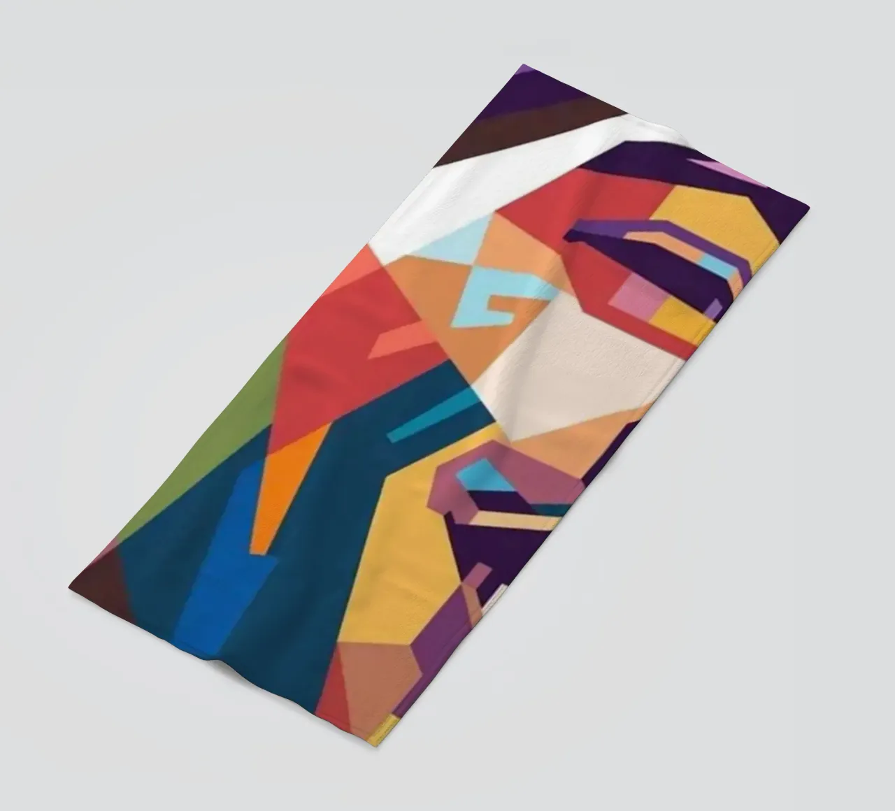 Ritratto pop art di Vince Carter telo mare da Hantamrata
