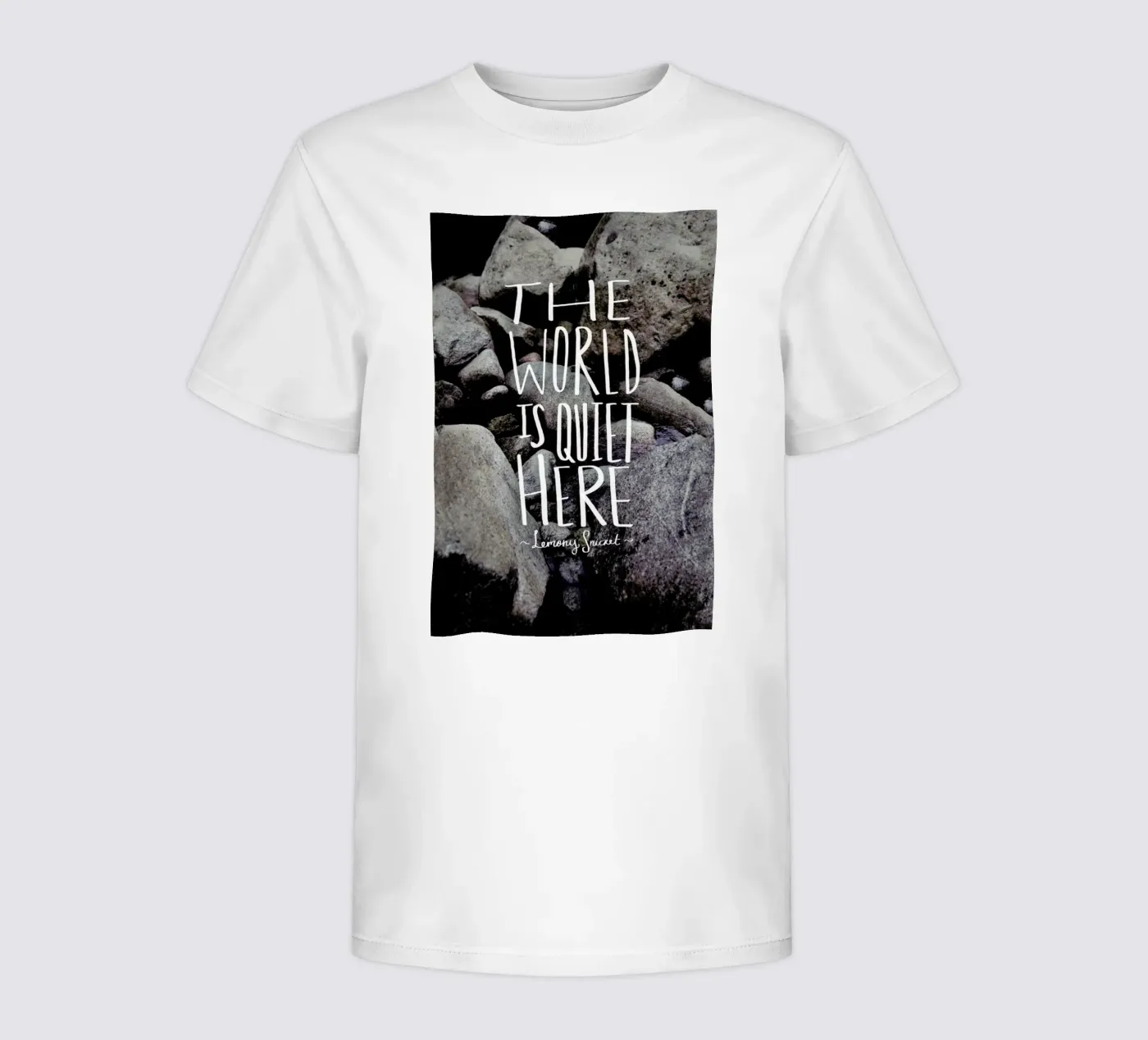 Quiet t-shirt bambini da Leah Flores