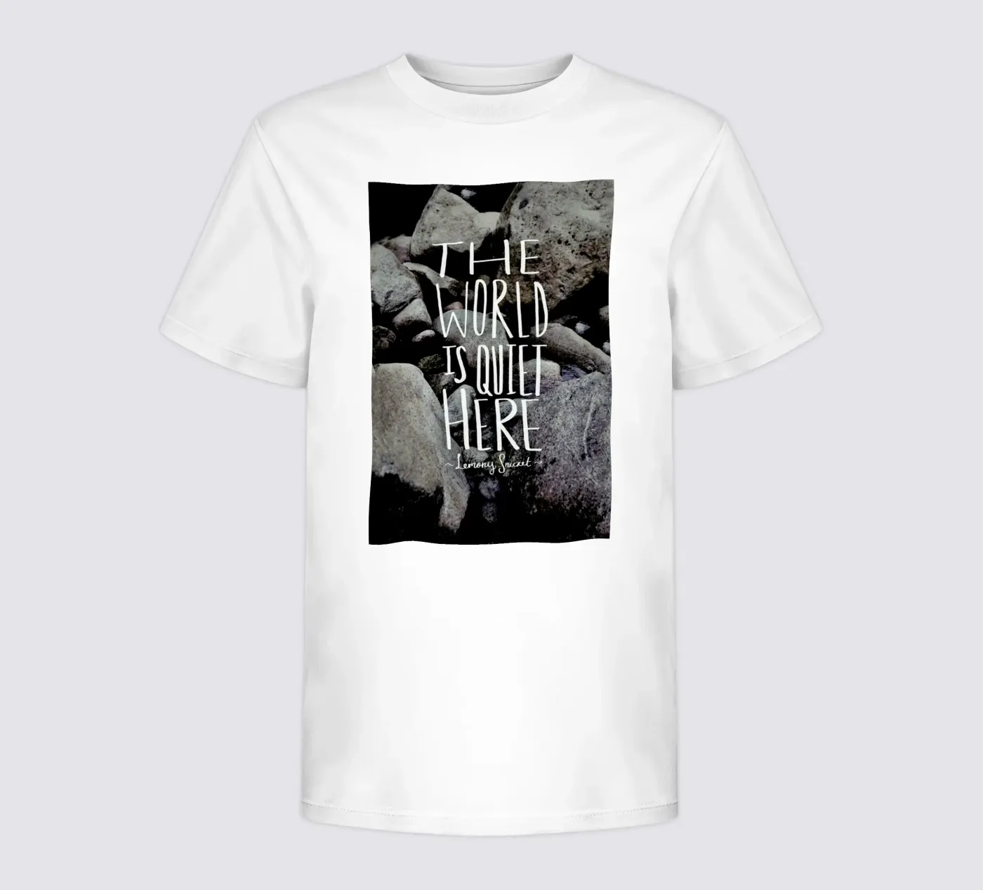Quiet t-shirt bambini da Leah Flores