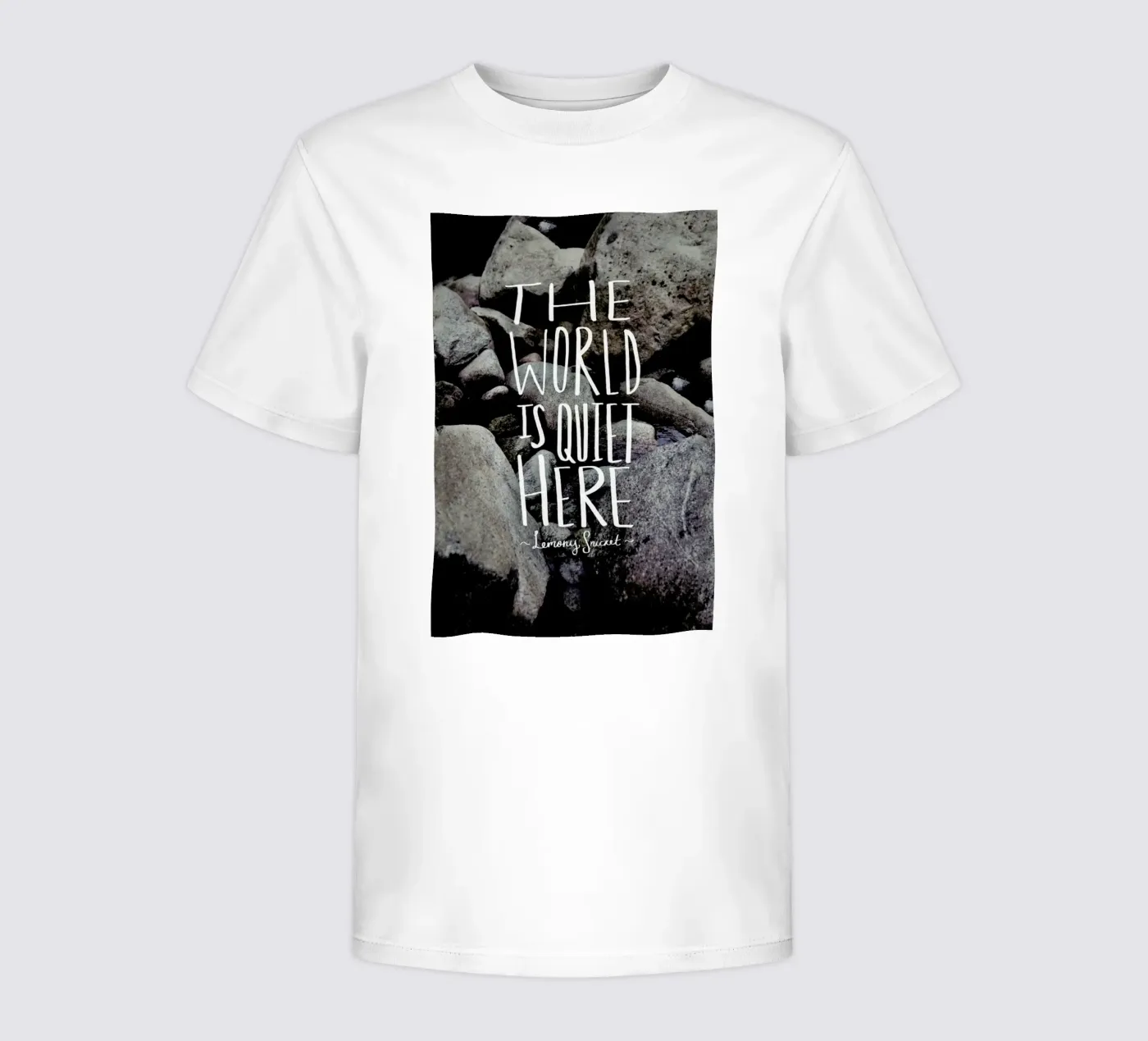 Quiet t-shirt bambini da Leah Flores