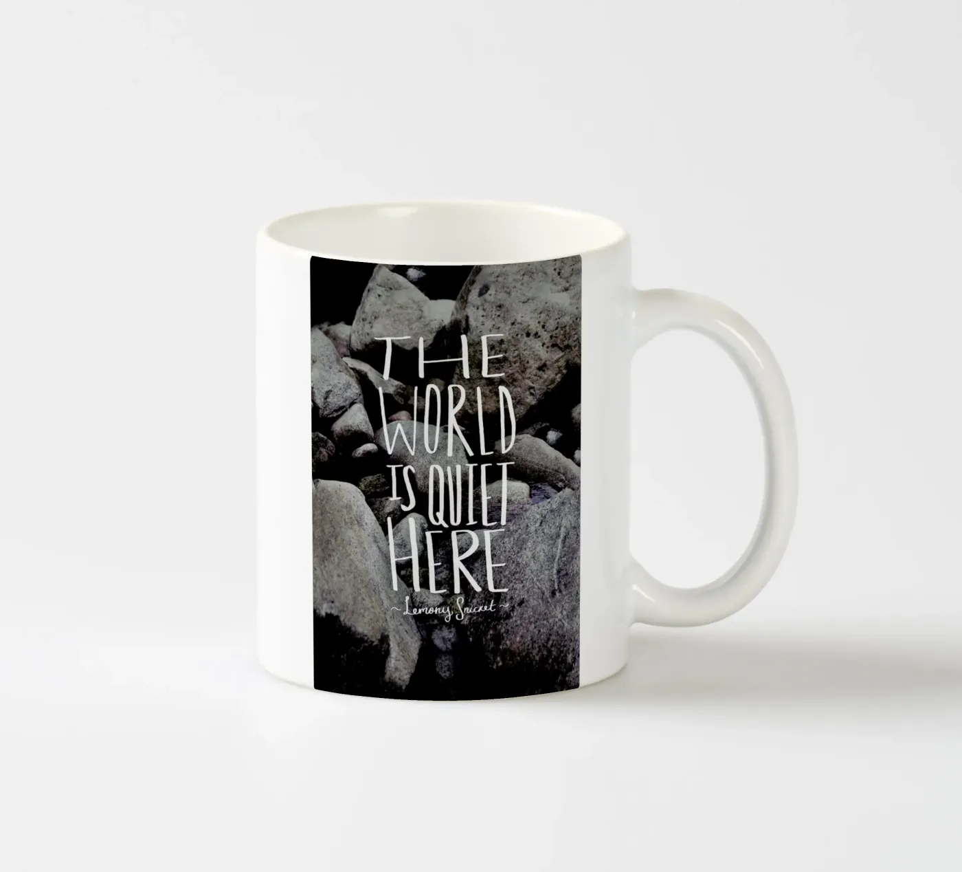 Quiet ceramic mug by Leah Flores