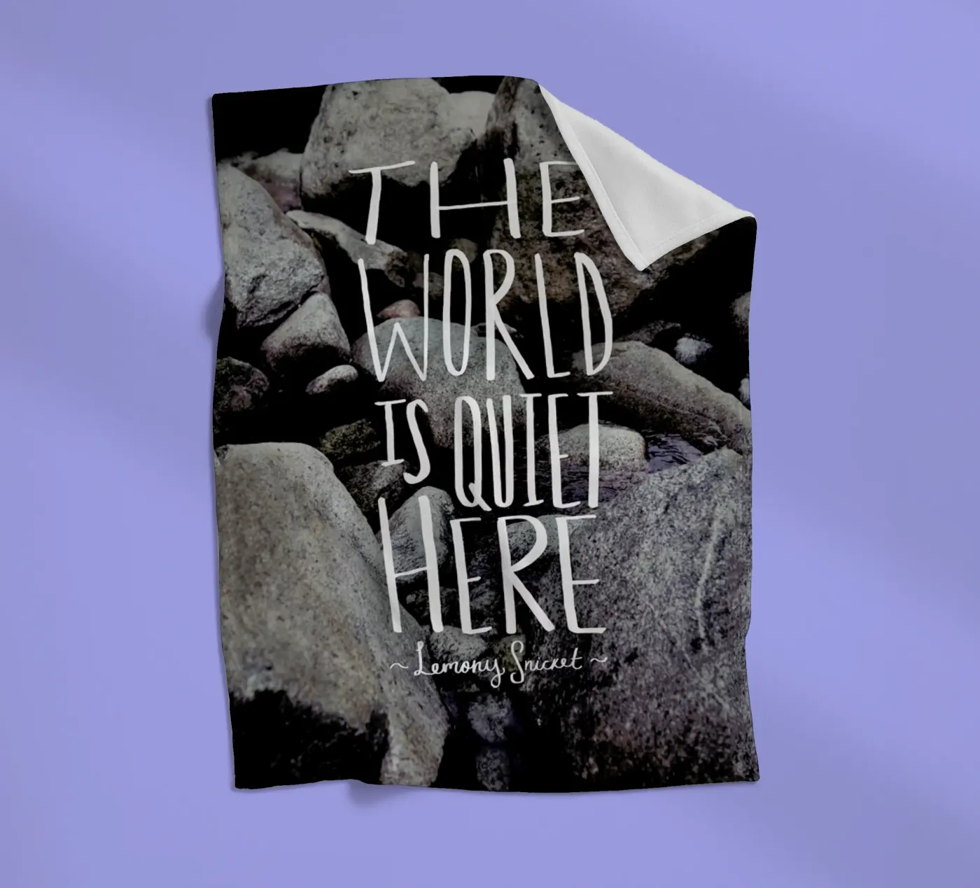 Quiet fleecedeken van Leah Flores