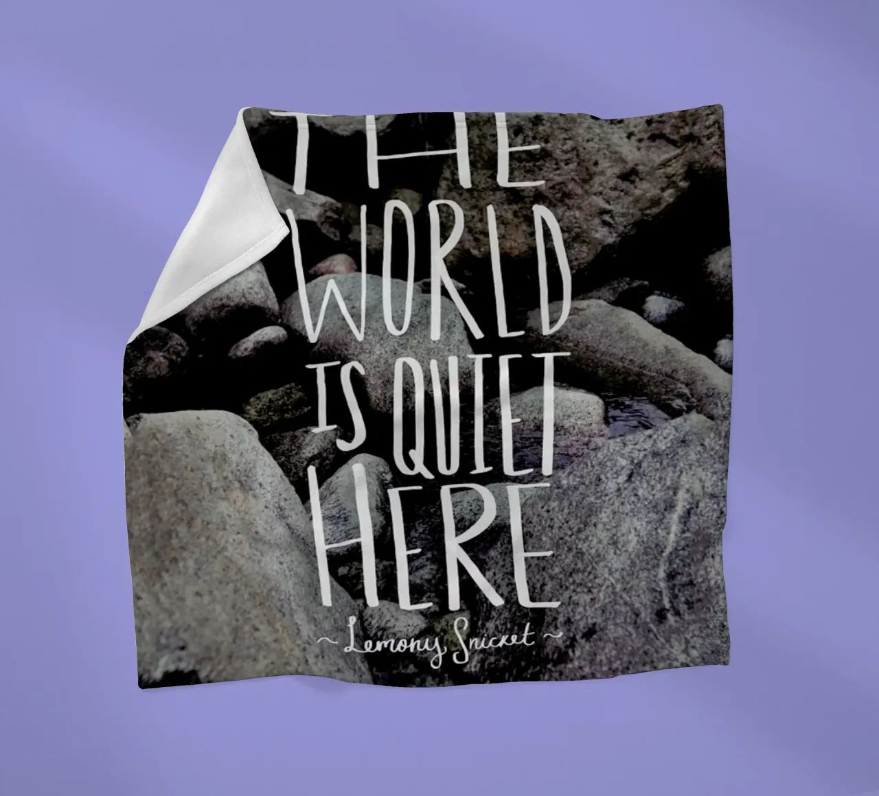 Quiet coperta in pile da Leah Flores