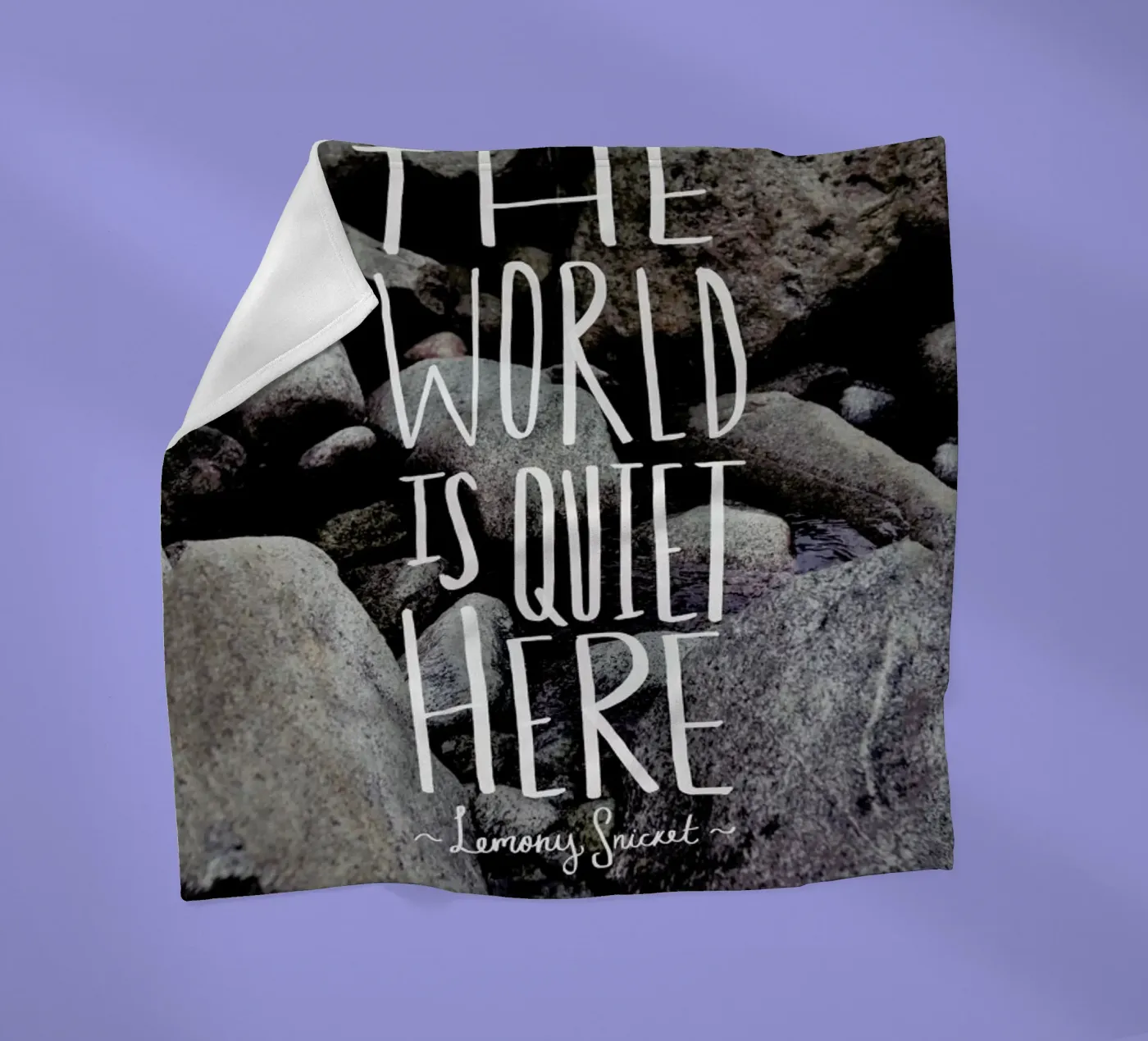 Quiet fleecedeken van Leah Flores