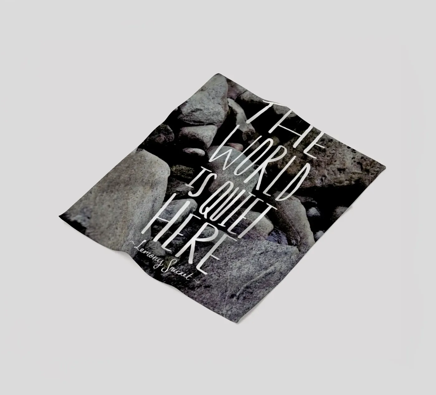 Quiet fleecedeken van Leah Flores