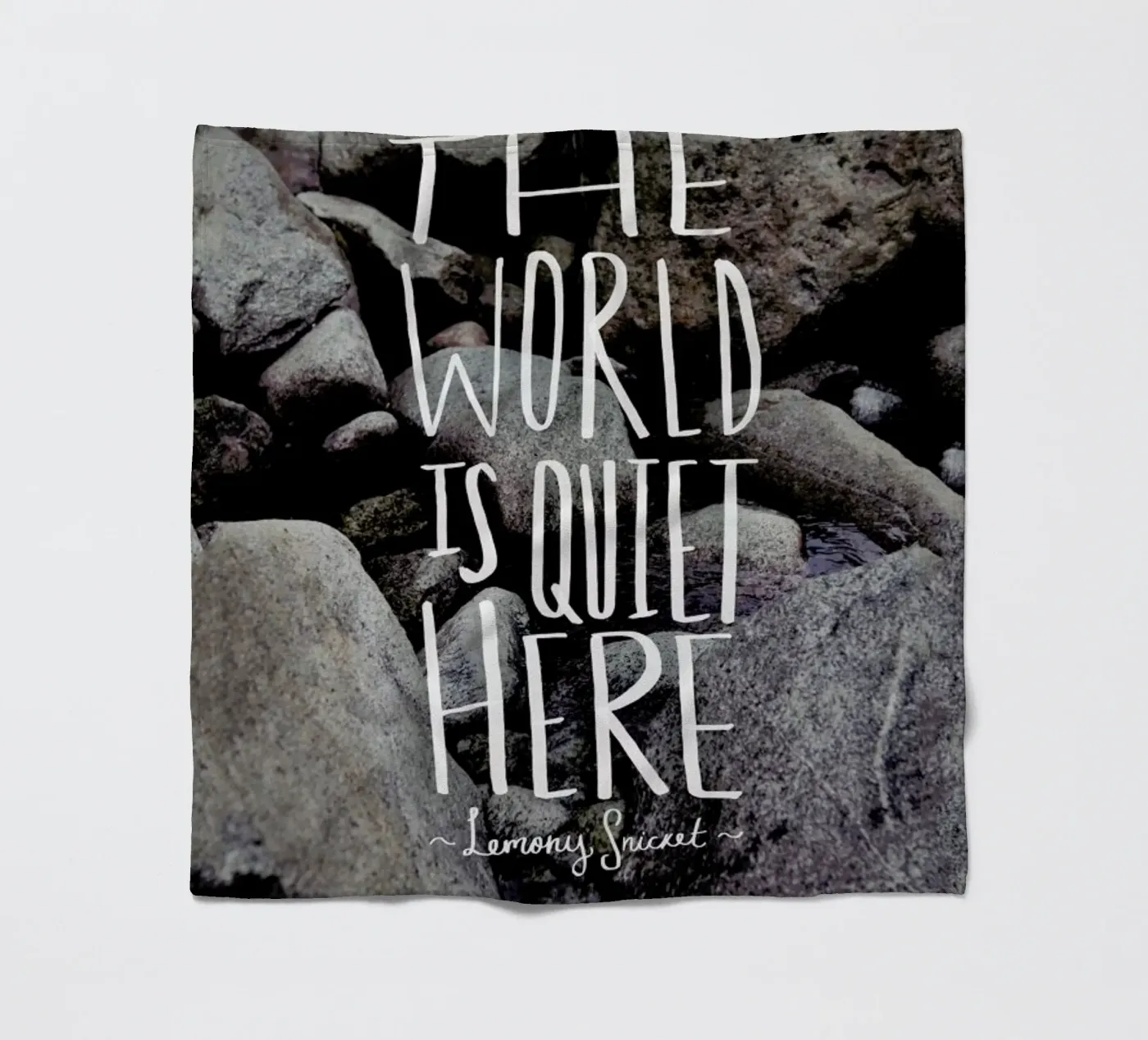 Quiet Fleecedecke von Leah Flores