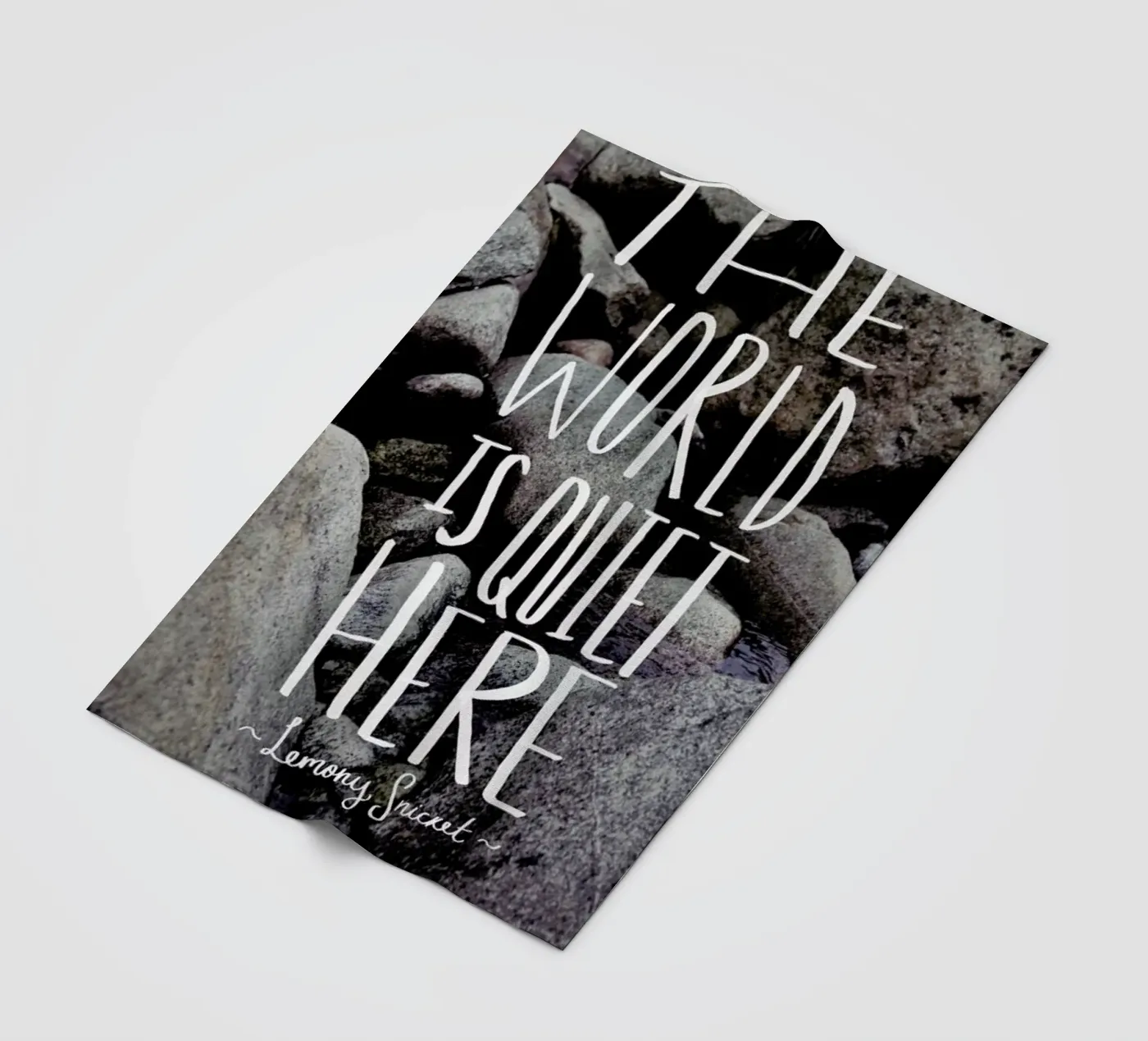 Quiet fleecedeken van Leah Flores