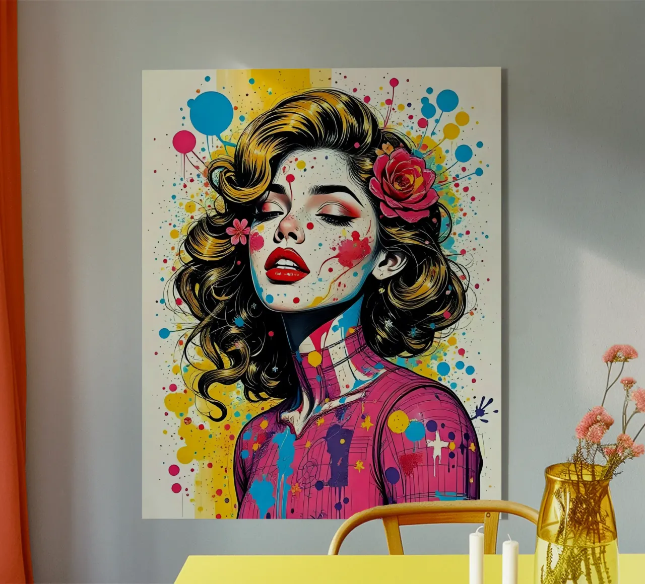 Stile_A_3 plexiglass da AI-Portraits by LK