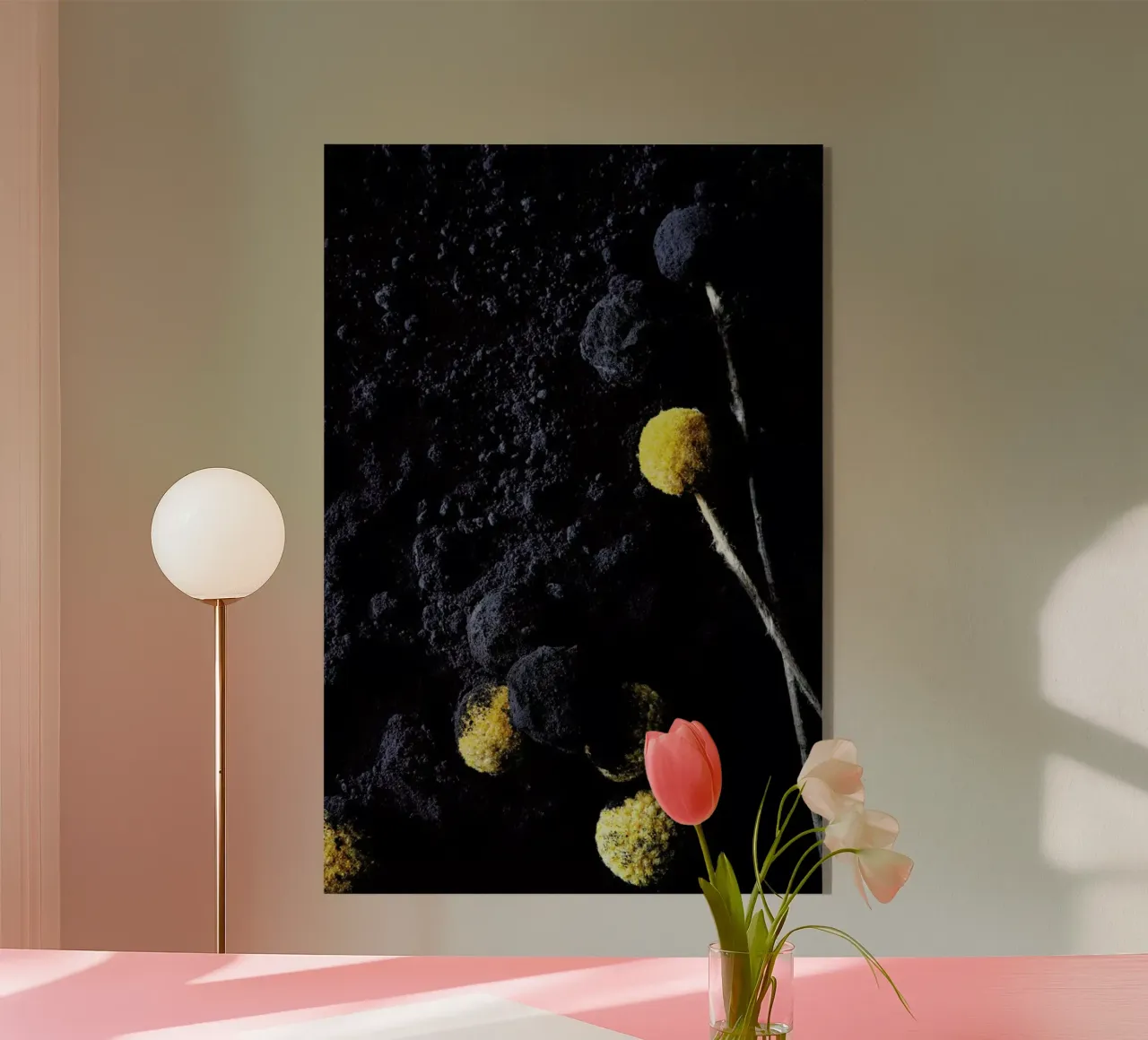 Flowers One plexiglass da neon* fotografie