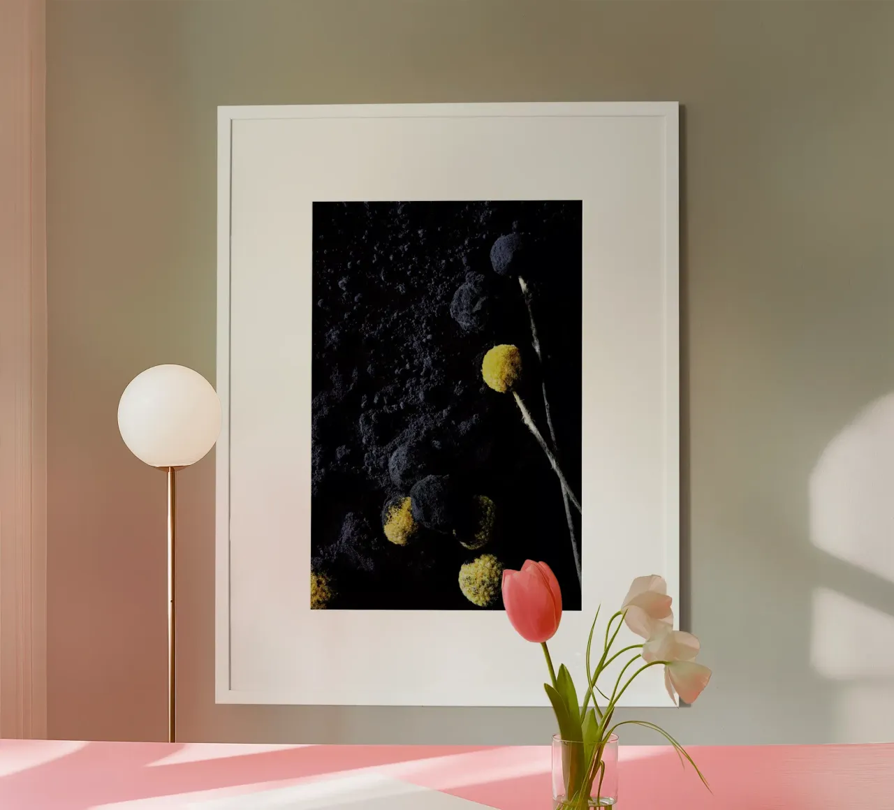 Flowers One poster da neon* fotografie