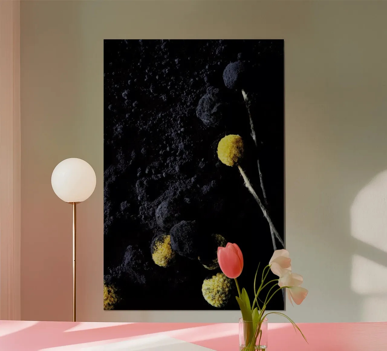 Flowers One poster da neon* fotografie