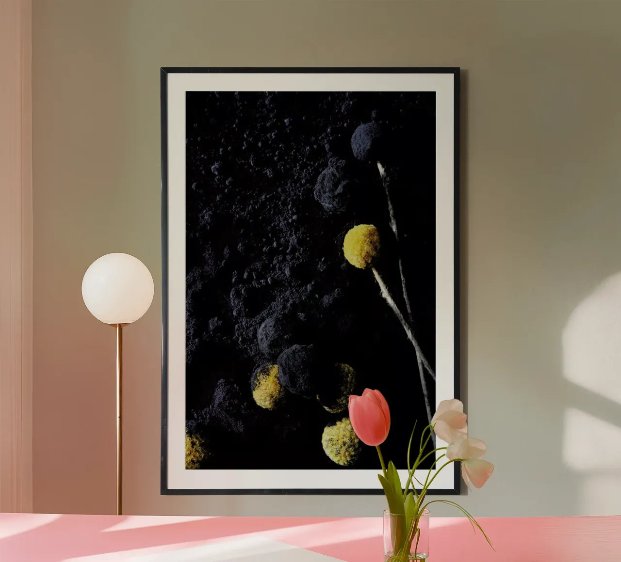 Flowers One poster da neon* fotografie