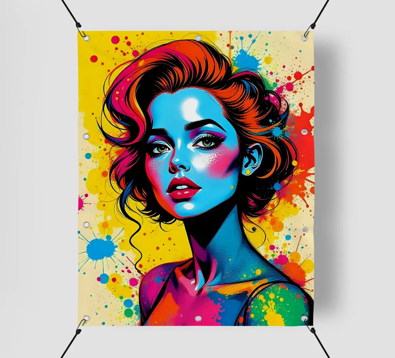 Stile_A_4 telo in pvc da AI-Portraits by LK