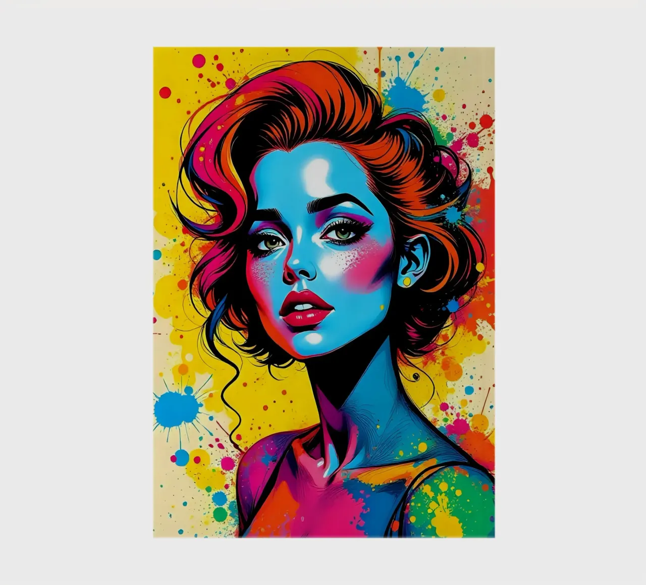 Style_A_4 notebook by AI-Portraits by LK