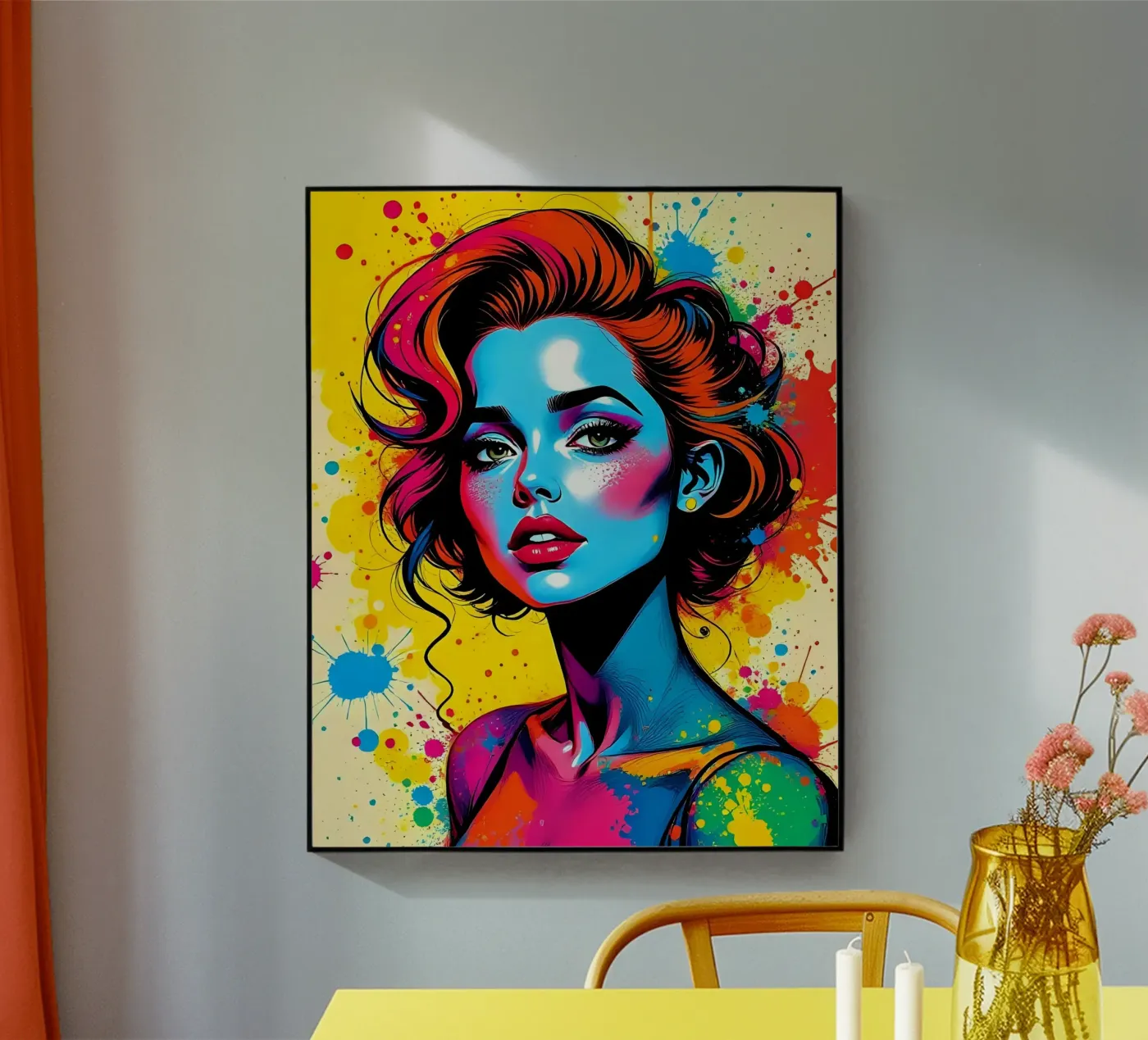 Style_A_4 plexiglass da AI-Portraits by LK