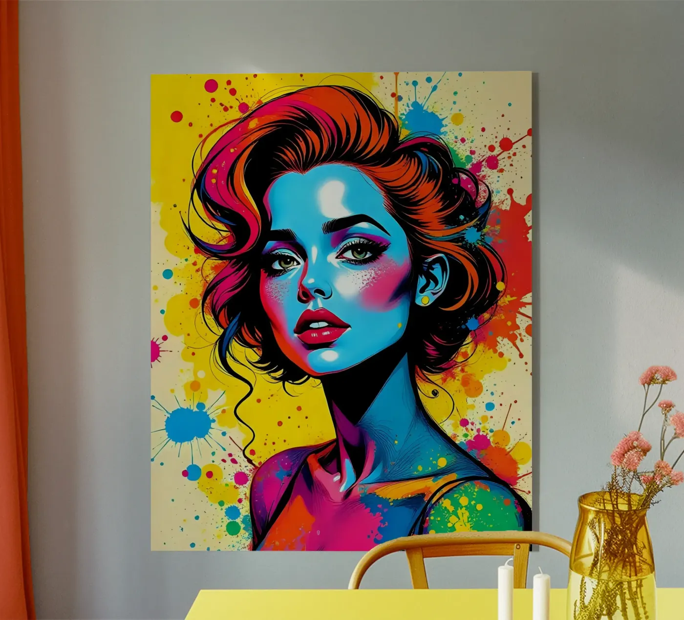 Style_A_4 plexiglass da AI-Portraits by LK