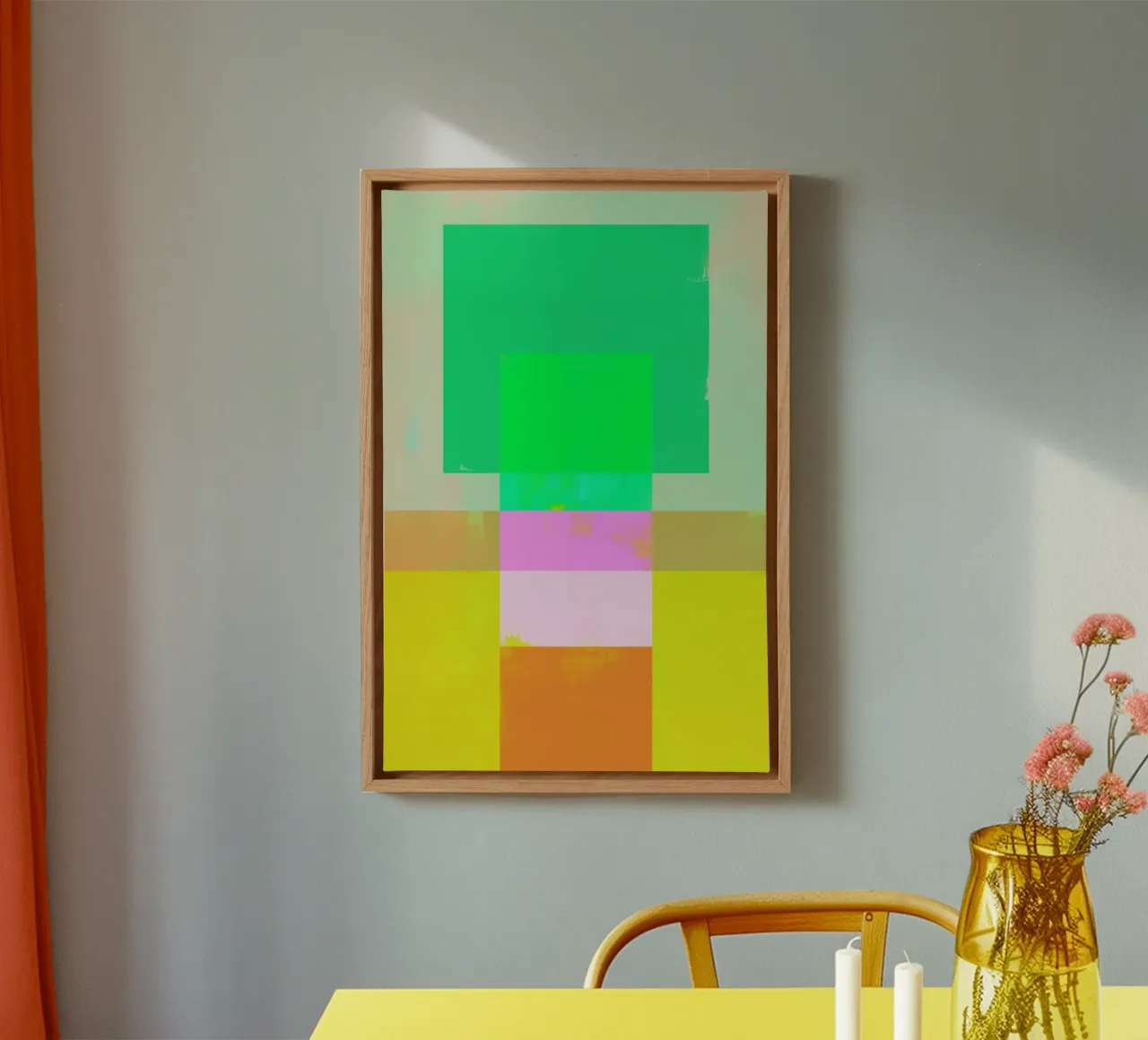 Abtract Geometry No.9 canvas by Metron