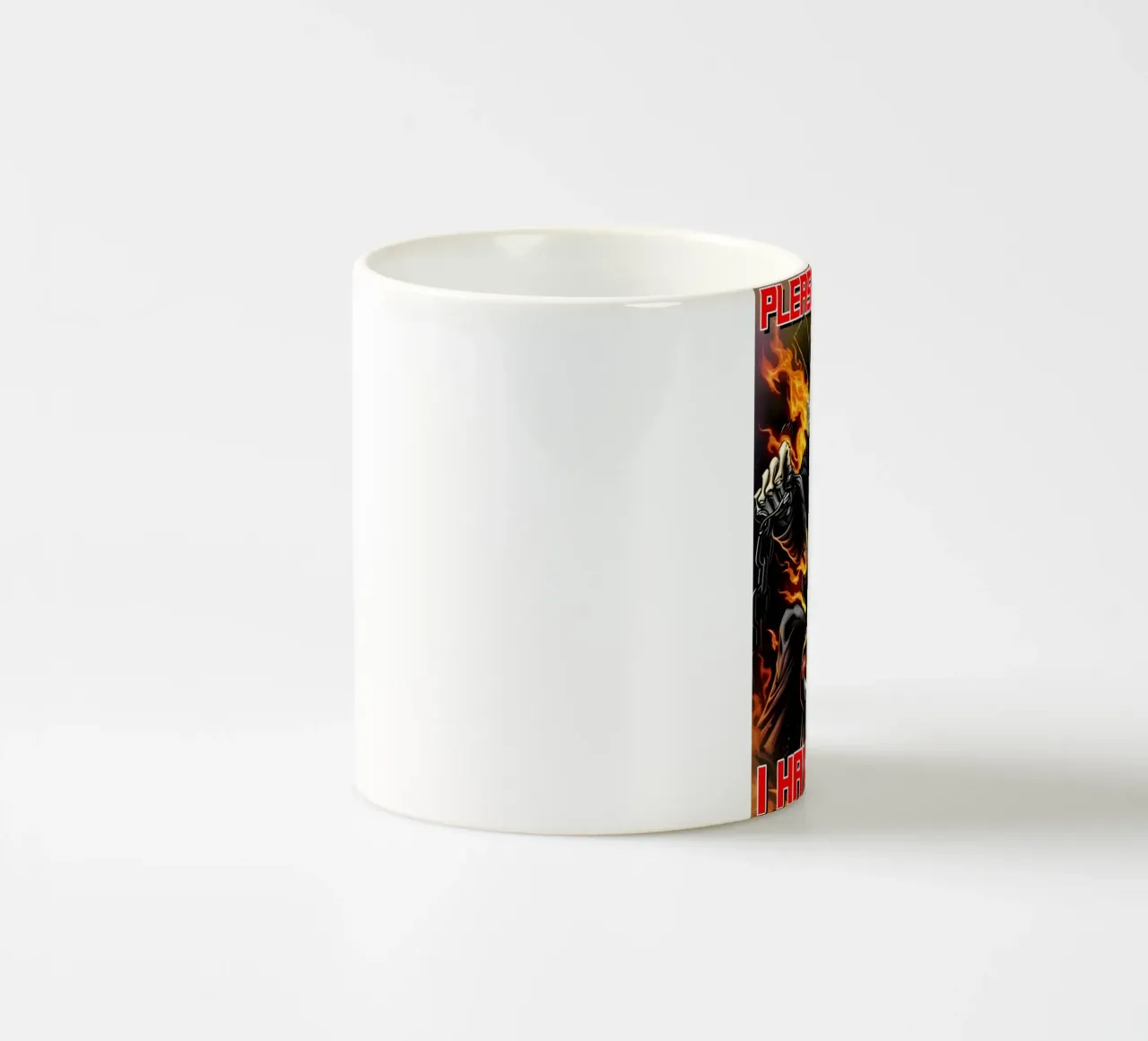 Per favore, sii paziente, ho l'autismo, divertente e duro meme di uno scheletro tazza in ceramica da samaras