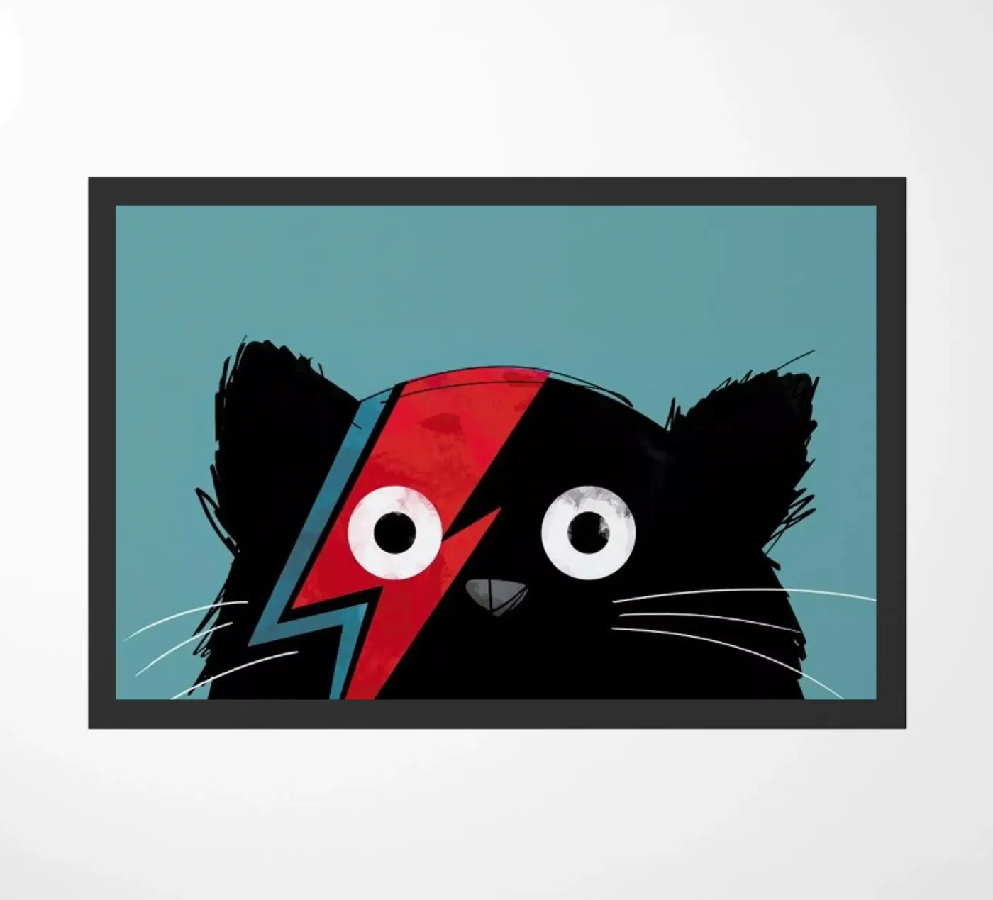 Cat - Hero 2 doormat by Doozal