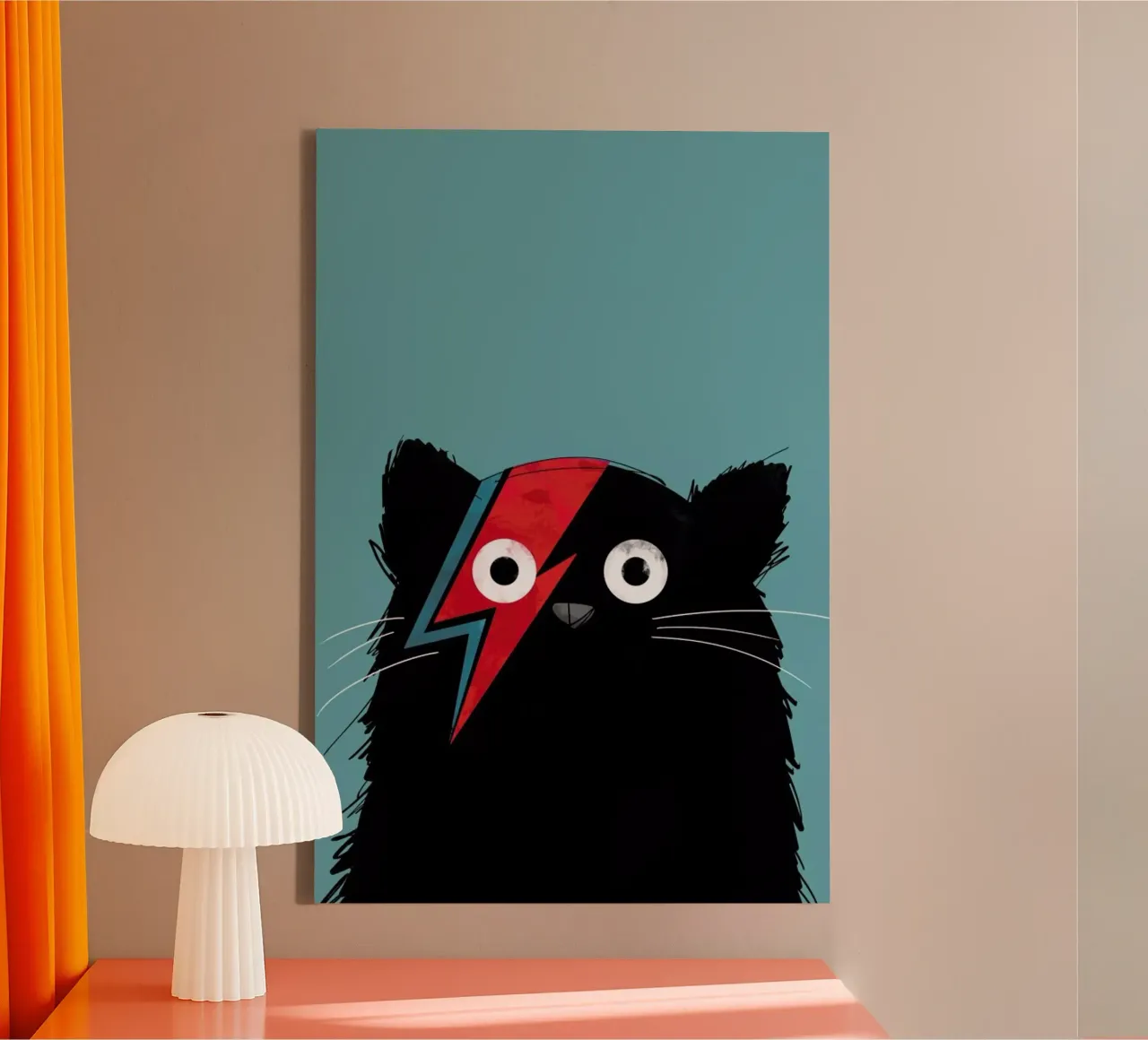 Cat - Hero 2 canvas by Doozal