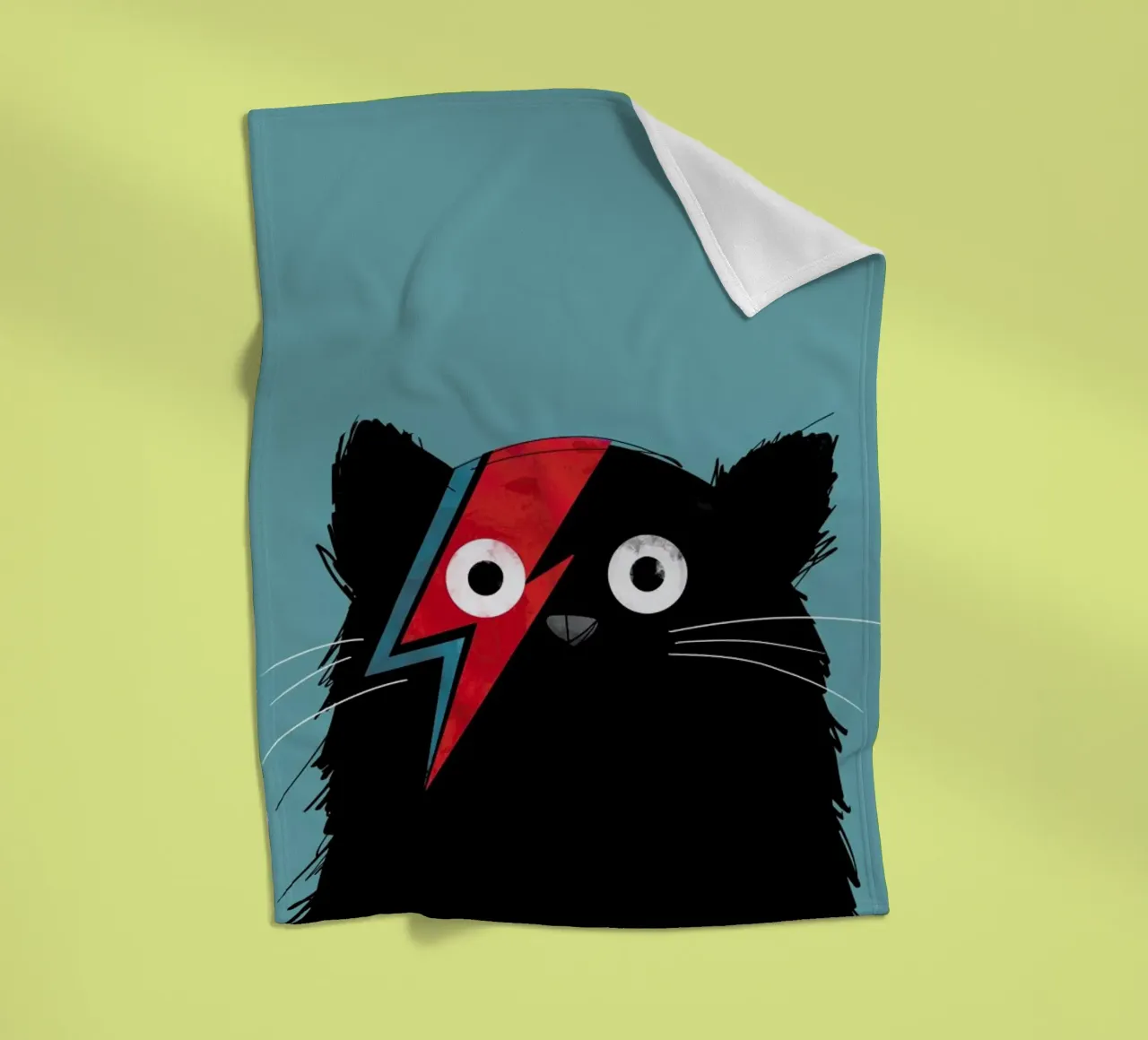 Cat - Hero 2 coperta in pile da Doozal