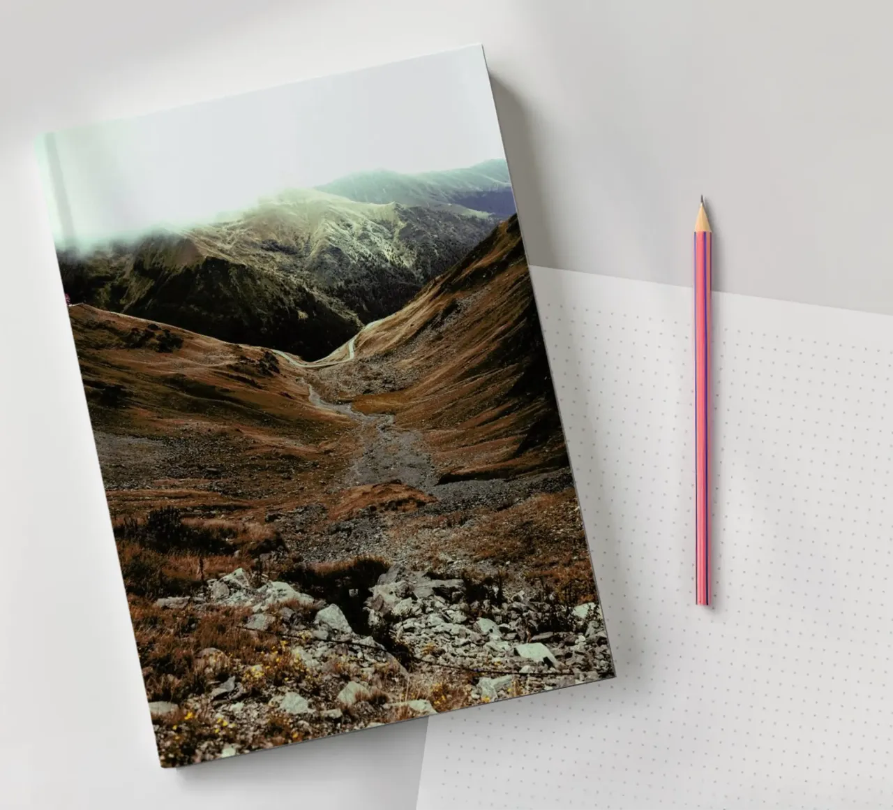 Mountains IX notebook by Sebastian Hilgetag