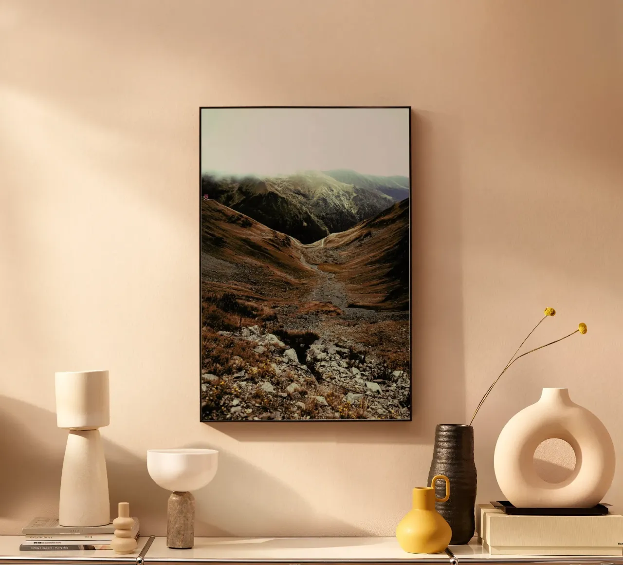 Mountains IX plexiglass da Sebastian Hilgetag