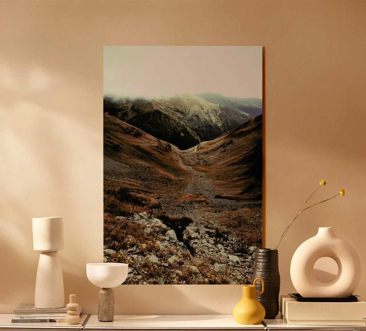 Mountains IX plexiglass da Sebastian Hilgetag