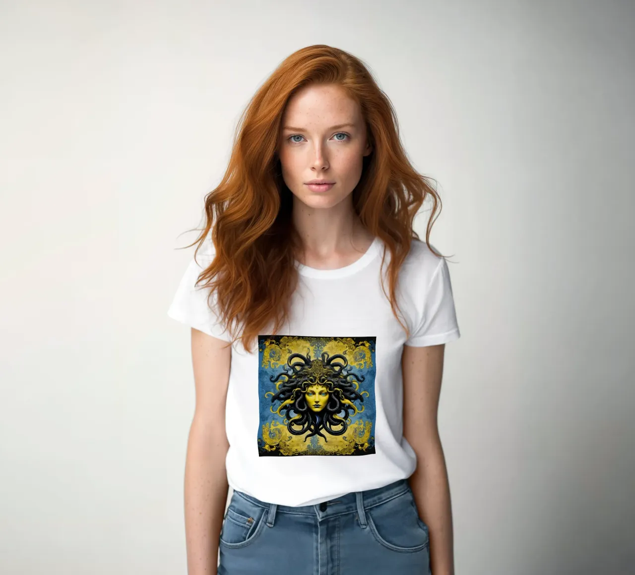 MEDUSA women's fitted t-shirt by CASTILO
