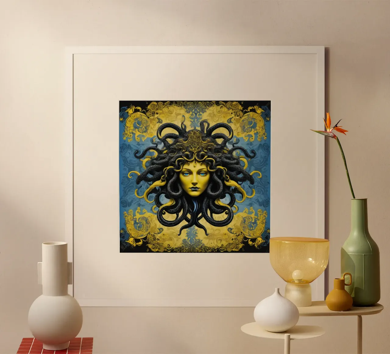 MEDUSA poster con telaio in plastica da CASTILO