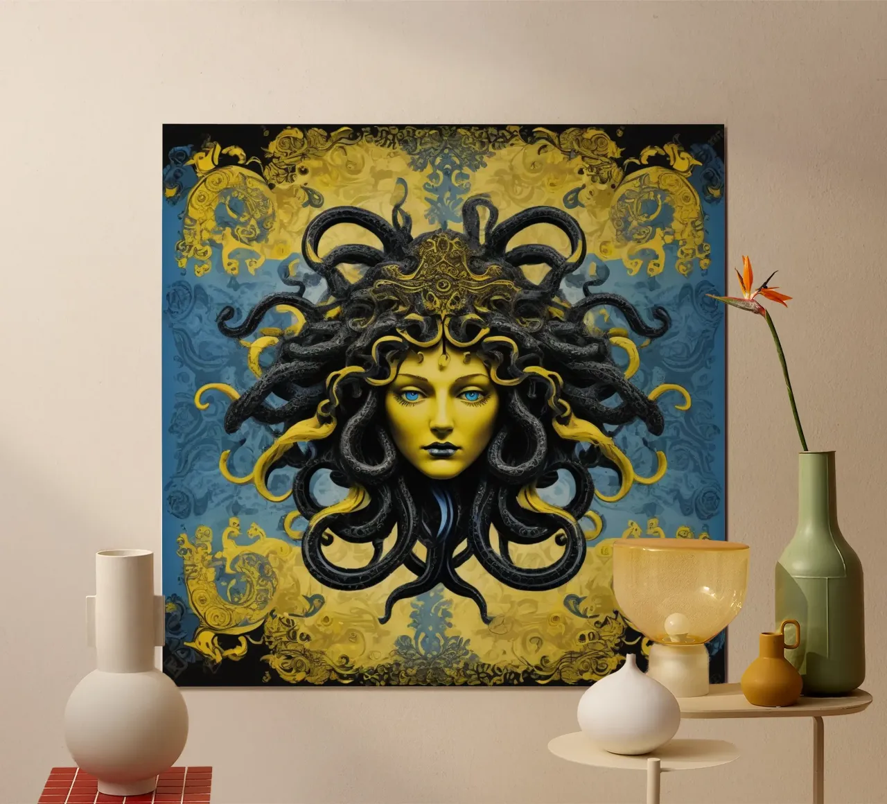 MEDUSA poster con telaio in plastica da CASTILO