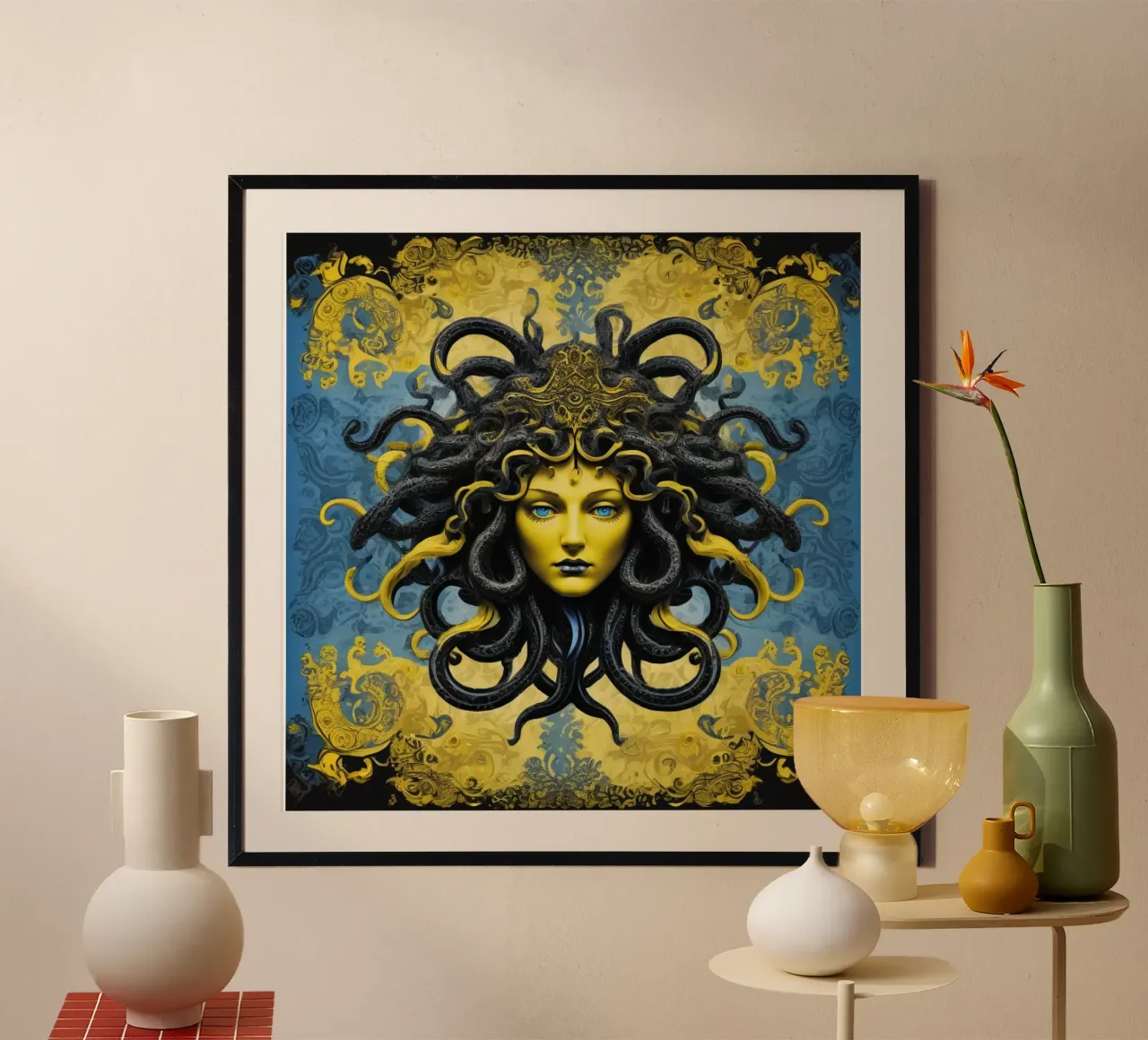 MEDUSA poster con telaio in plastica da CASTILO