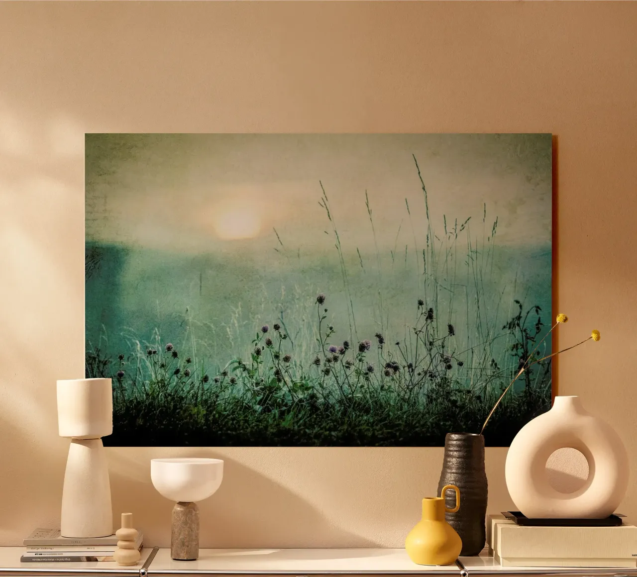 Autumn Sunrise - Åsmund Kværnstrøm acrylic glass by Pictufy