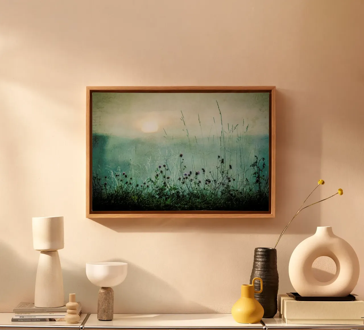 Autumn Sunrise - Åsmund Kværnstrøm canvas by Pictufy