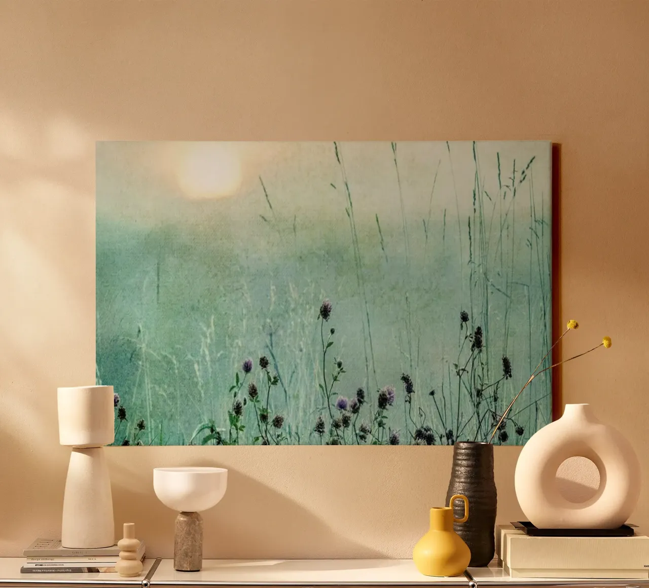 Autumn Sunrise - Åsmund Kværnstrøm canvas by Pictufy