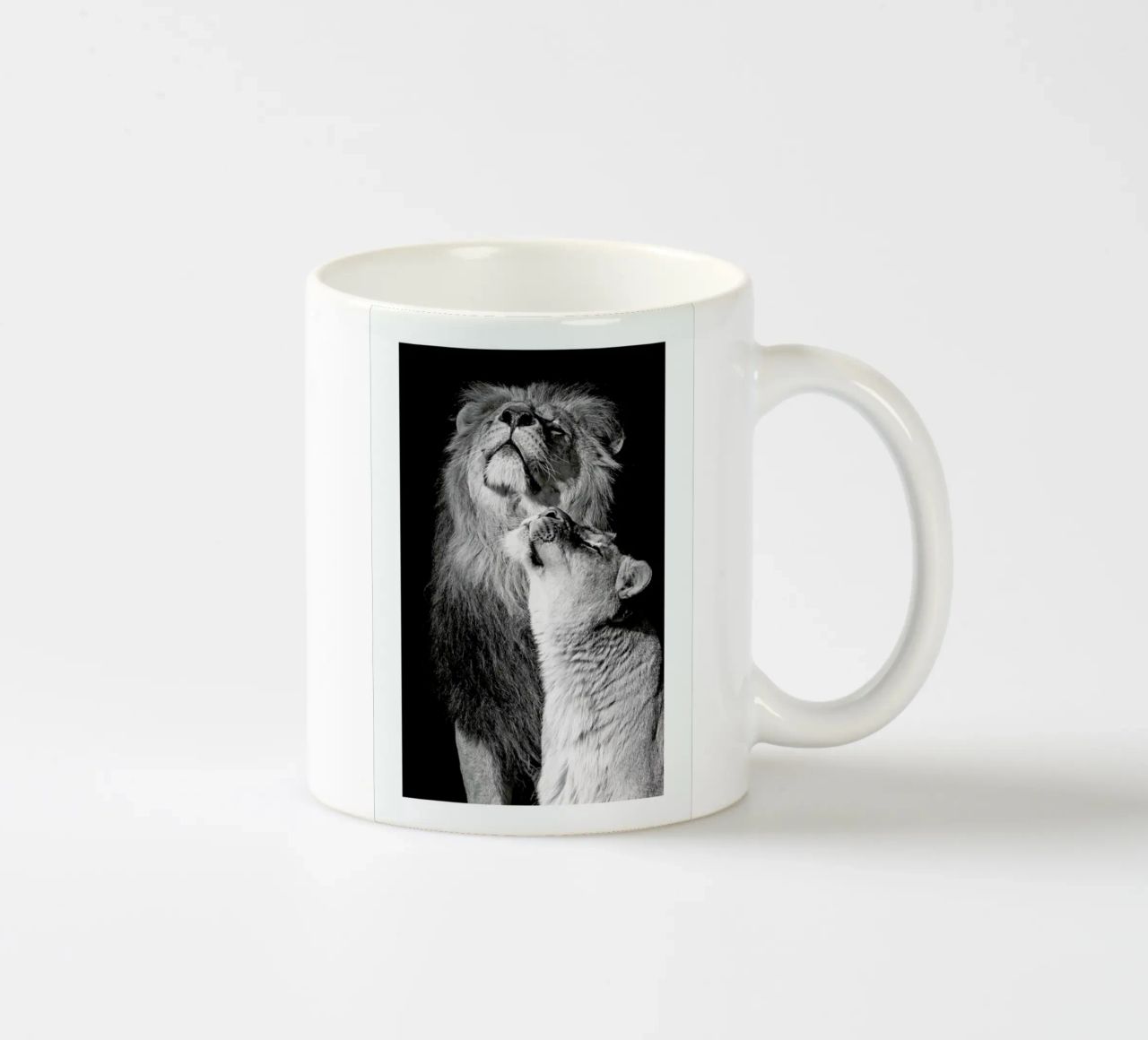 Lions in Love tazza in ceramica da Natural Kingdom