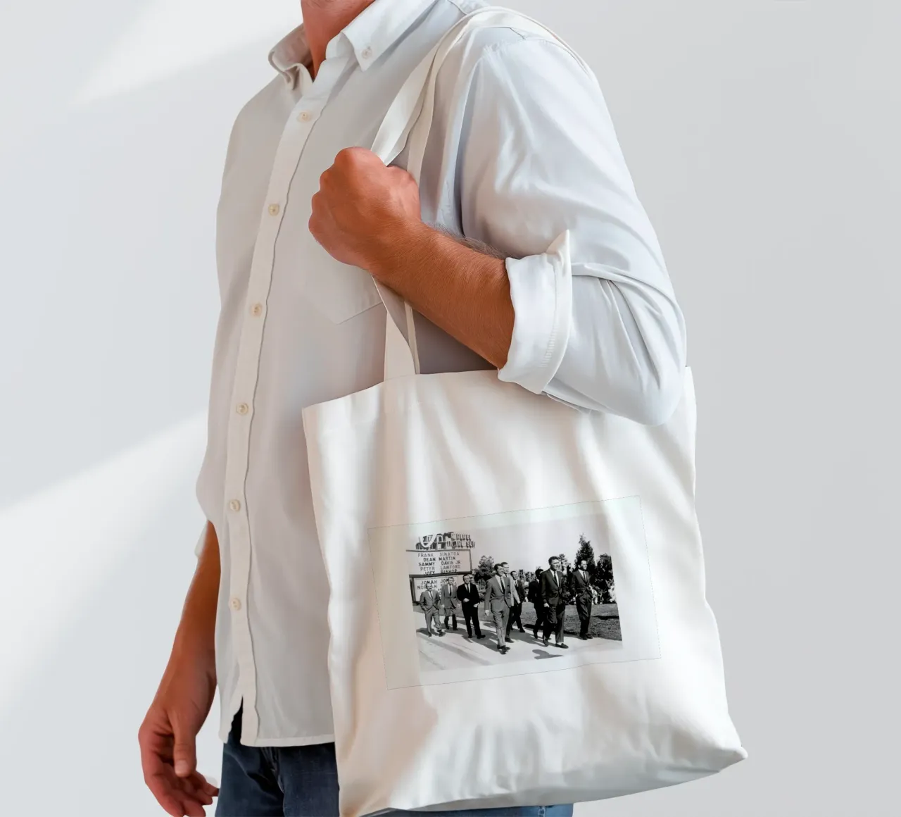 The Rat Pack, 1964 tote bag by Gallery Print and Art Limited