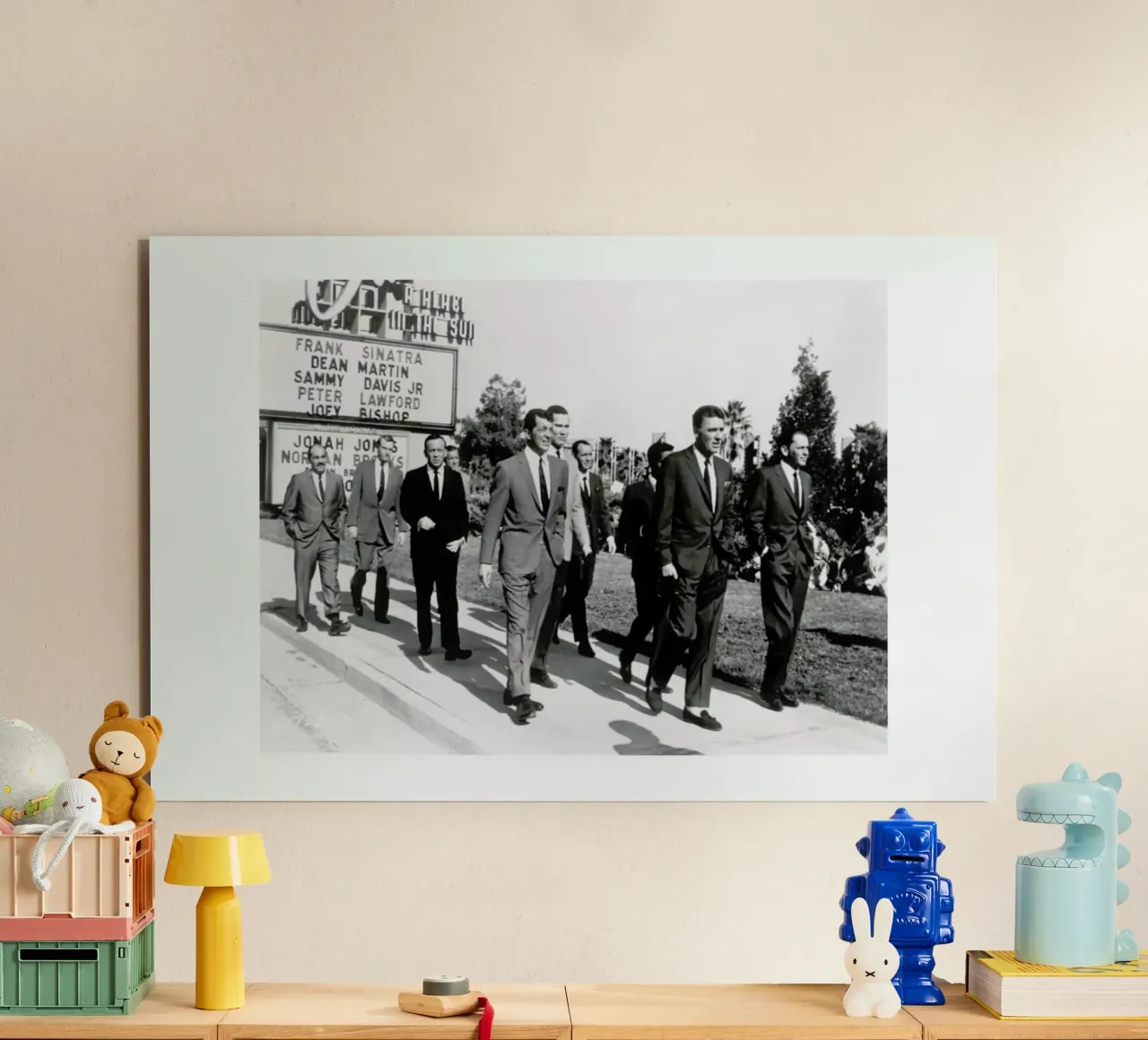 The Rat Pack, 1964 alu-dibond by Gallery Print and Art Limited
