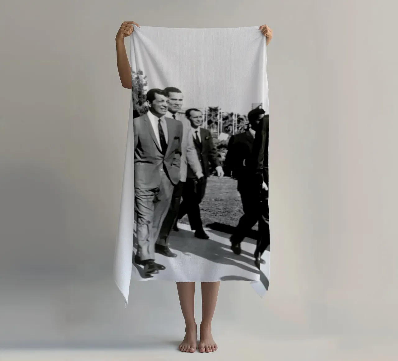 The Rat Pack, 1964 telo mare da Gallery Print and Art Limited