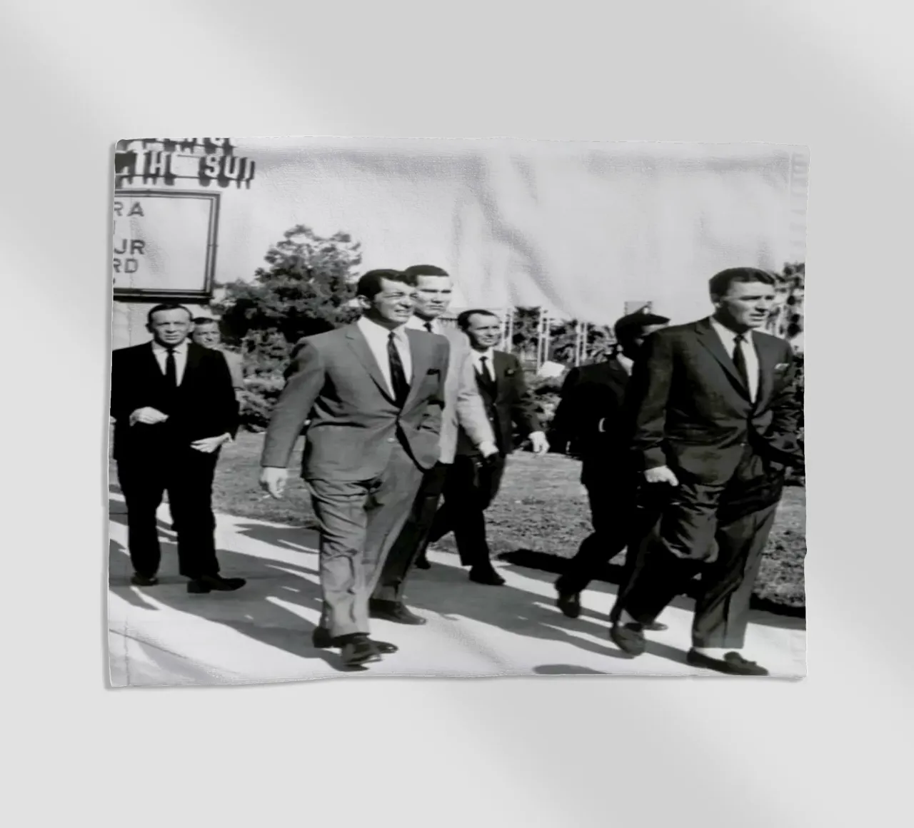 The Rat Pack, 1964 telo mare da Gallery Print and Art Limited
