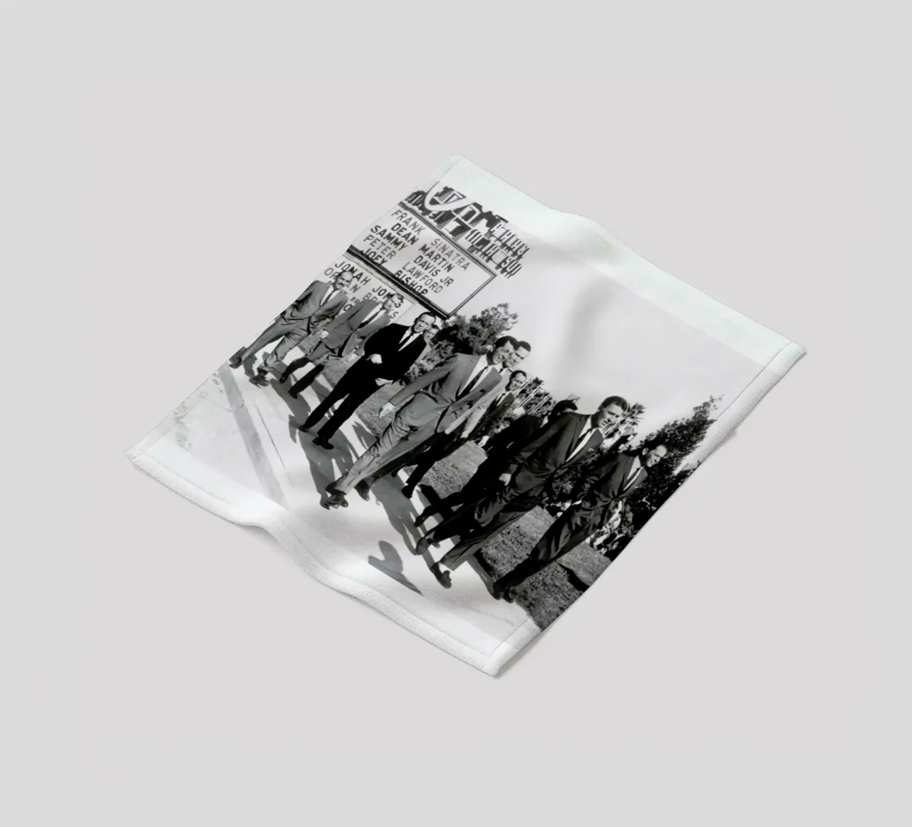 The Rat Pack, 1964 coperta in pile da Gallery Print and Art Limited