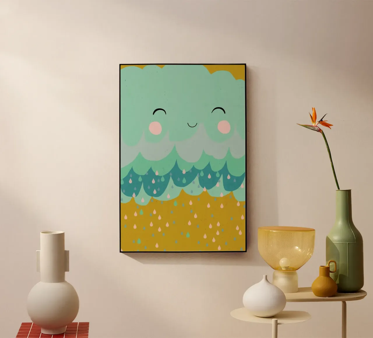 Happy Rain plexiglass da treechild